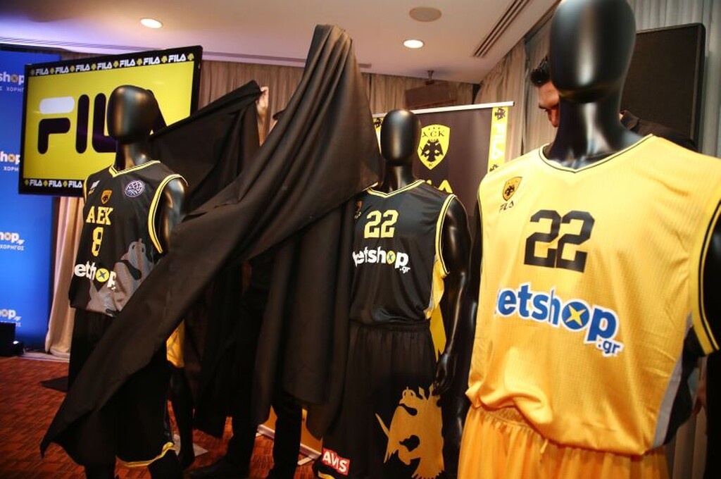 Η εντυπωσιακή νέα φανέλα της ΑΕΚ και το μήνυμα του Αγγελόπουλου (photos)
