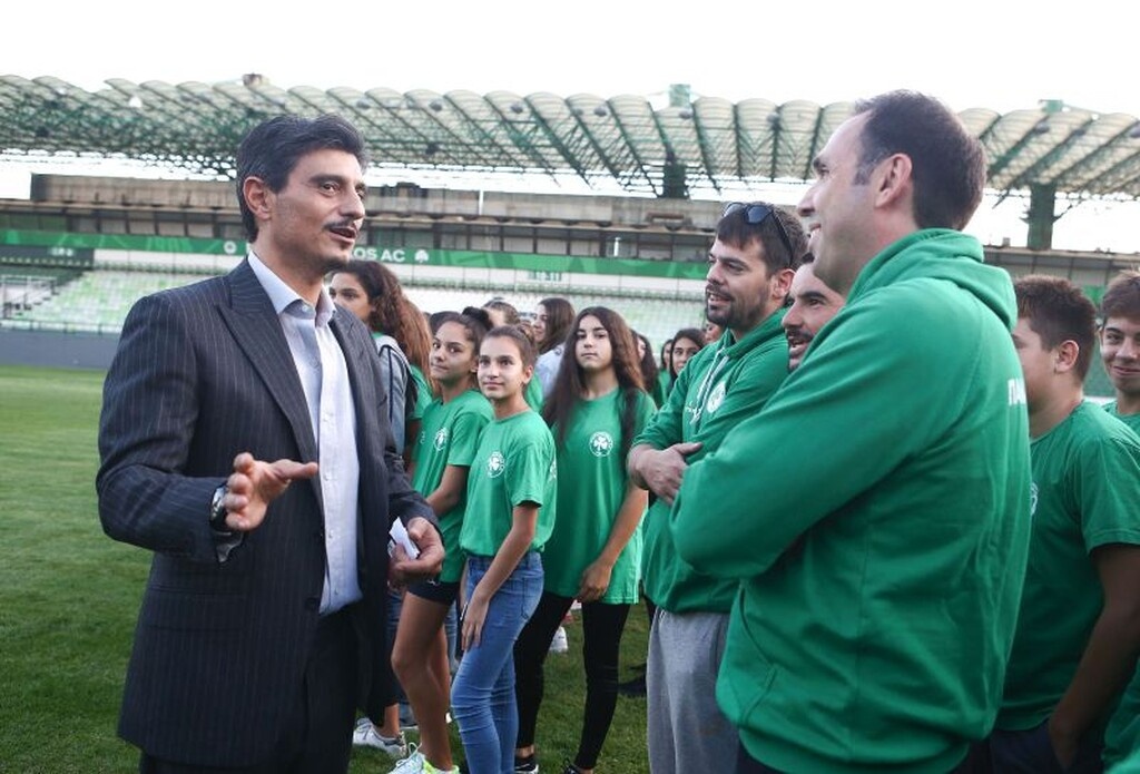 Δημήτρης Γιαννακόπουλος: «Αυτόφωτος Παναθηναϊκός στον Βοτανικό» (videos+photos)