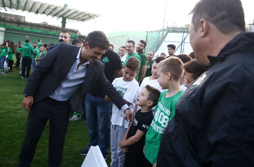 Δημήτρης Γιαννακόπουλος: «Αυτόφωτος Παναθηναϊκός στον Βοτανικό» (videos+photos)