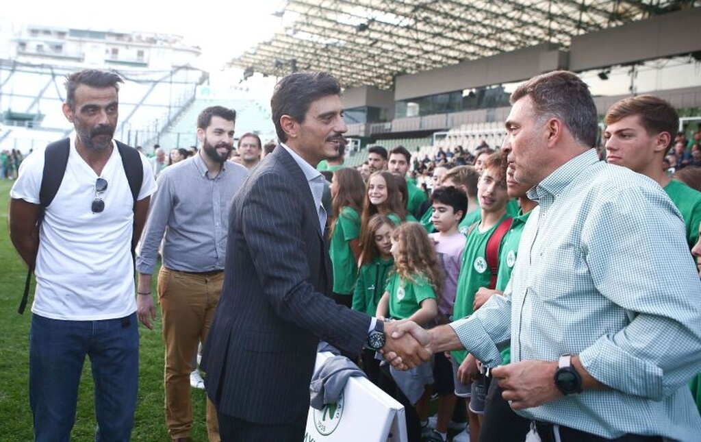 Δημήτρης Γιαννακόπουλος: «Αυτόφωτος Παναθηναϊκός στον Βοτανικό» (videos+photos)