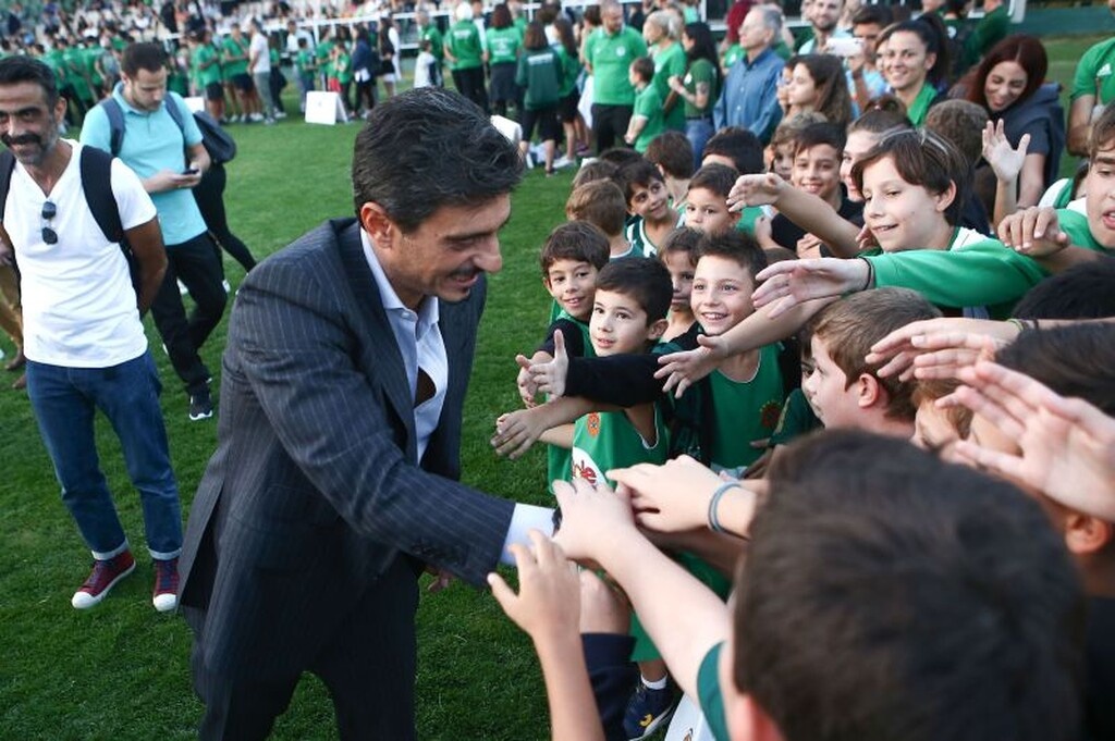 Δημήτρης Γιαννακόπουλος: «Αυτόφωτος Παναθηναϊκός στον Βοτανικό» (videos+photos)