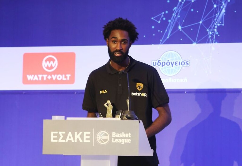 Ο Σαντ Ρος της ΑΕΚ καλύτερος αμυντικός (photos)