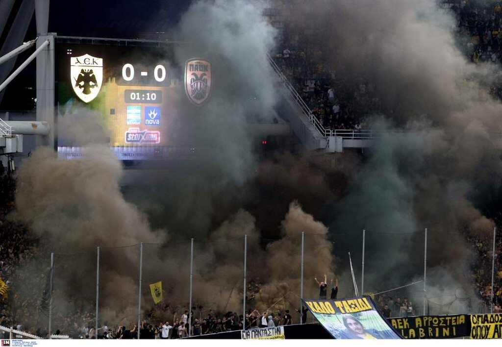 ΑΕΚ-ΠΑΟΚ: Ο Σβιντέρσκι «πάγωσε» το ΟΑΚΑ, υπέφερε η Ένωση στο πρώτο ημίχρονο! (photos)