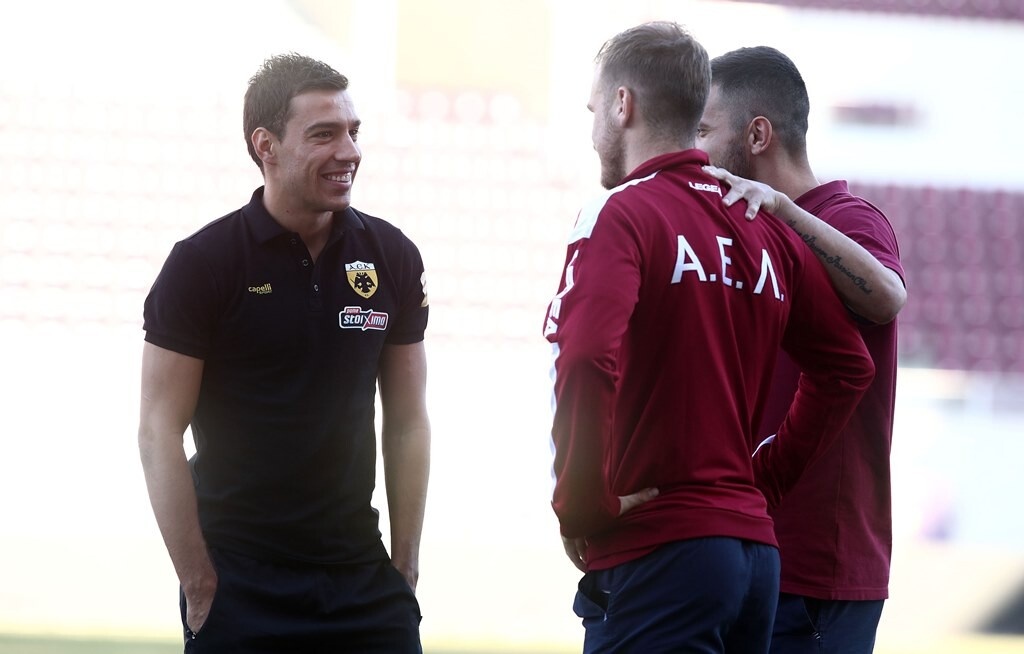 ΑΕΛ-ΑΕΚ: «Πηγαδάκια» και παλιοί γνώριμοι στο AEL FC Arena (photos)