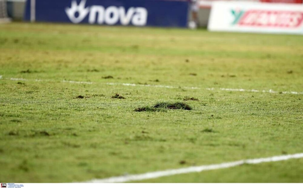 ΑΕΛ: Αντικατάσταση χλοοτάπητα στο «ΑΕL FC Arena» (photos)