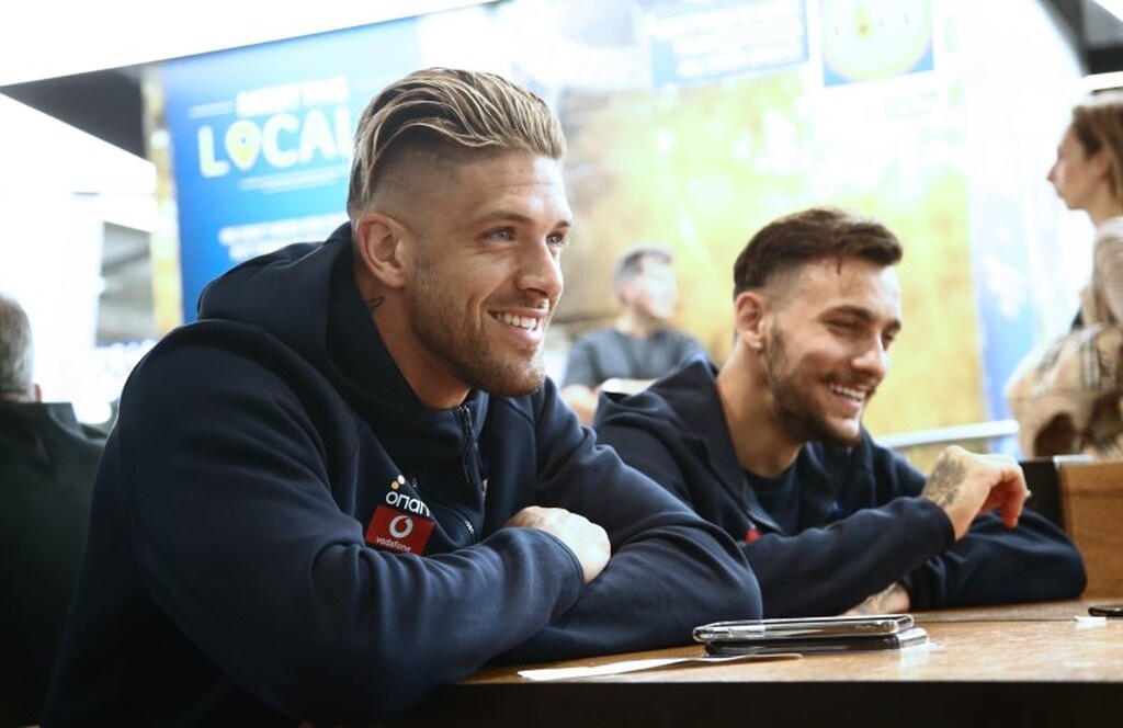 Εθνική Ελλάδας: Η αναχώρηση για την Ιταλία (photos)