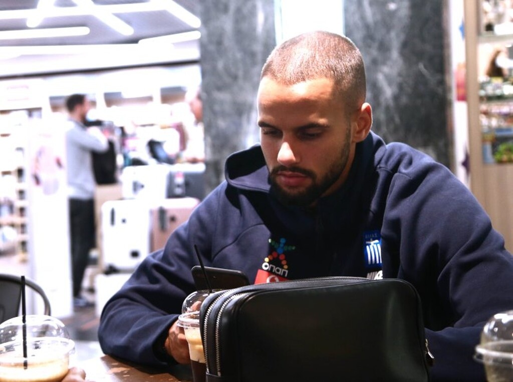 Εθνική Ελλάδας: Η αναχώρηση για την Ιταλία (photos)