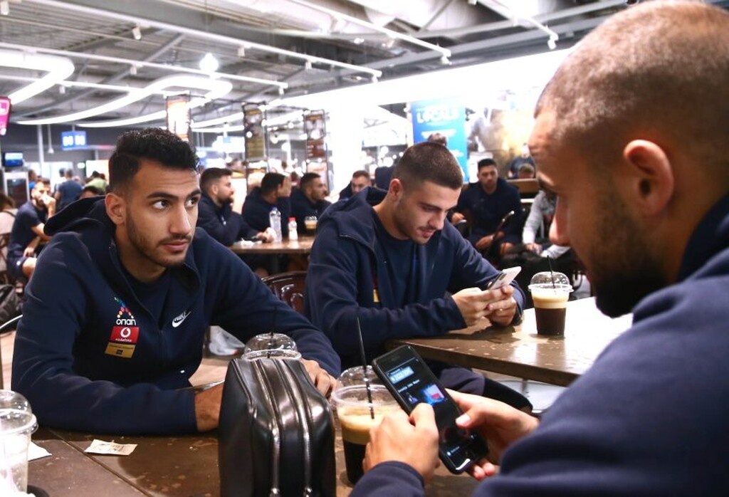 Εθνική Ελλάδας: Η αναχώρηση για την Ιταλία (photos)