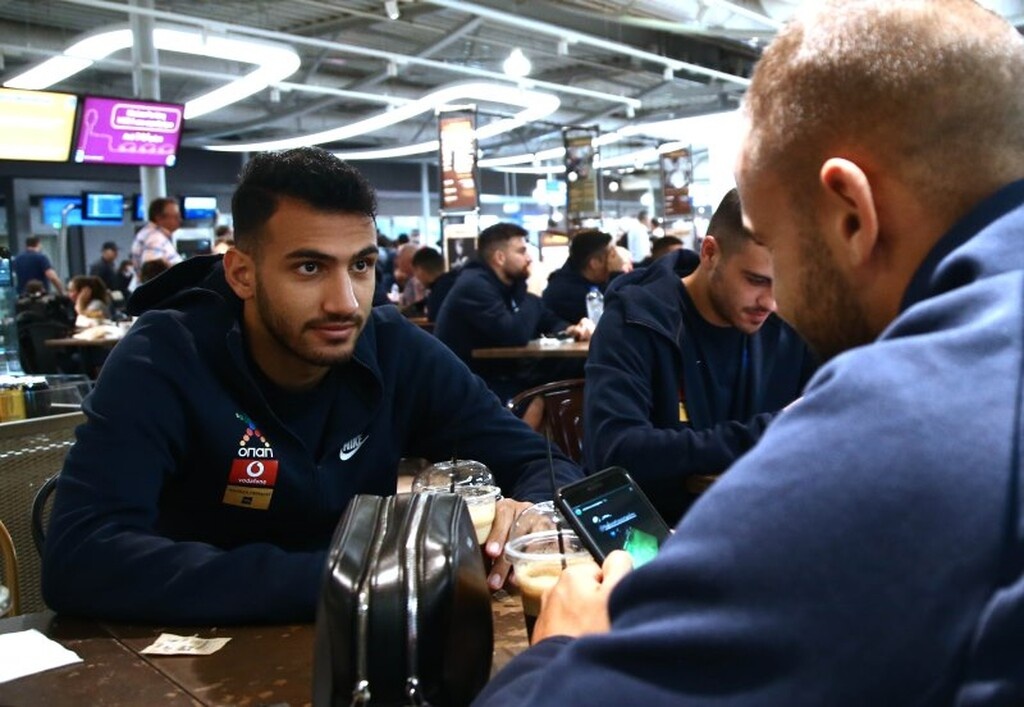 Εθνική Ελλάδας: Η αναχώρηση για την Ιταλία (photos)