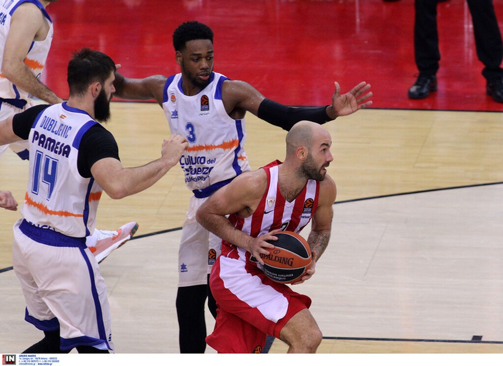 Ολυμπιακός - Βαλένθια 89-63: Σάρωσε τους Ισπανούς και πήρε ανάσα