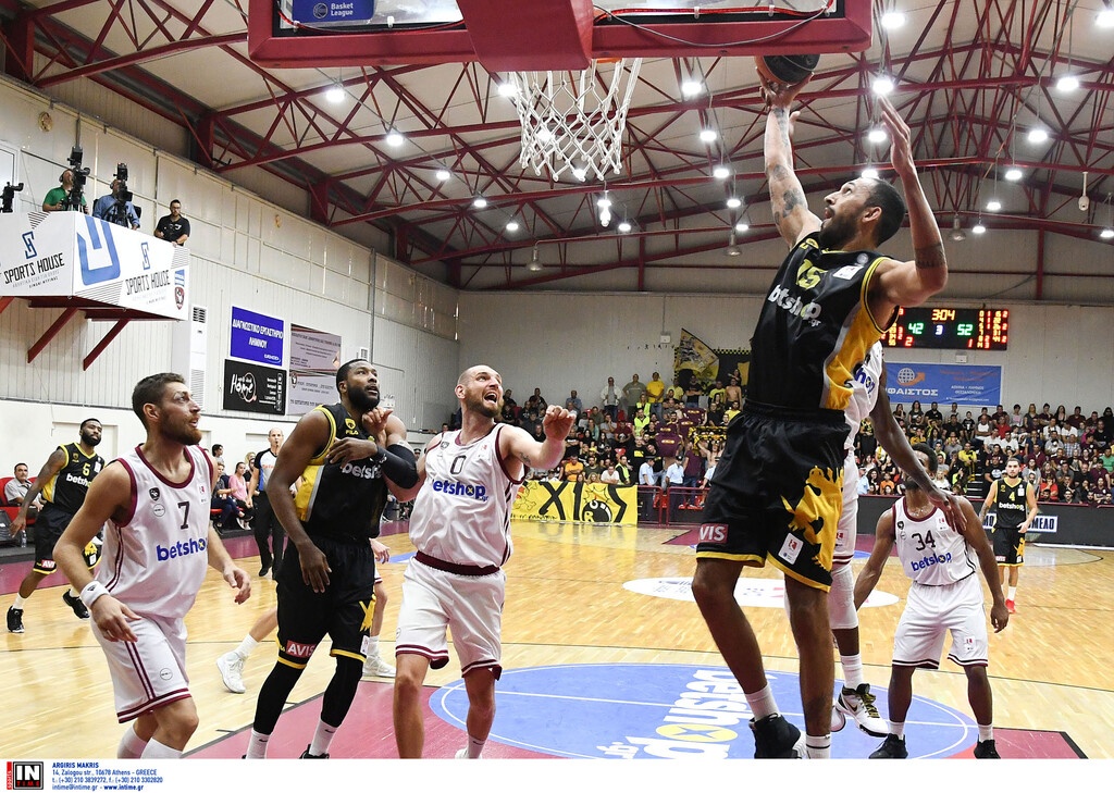 Ήφαιστος Λήμνου-ΑΕΚ 72-68: Ανατροπή και απογείωση με Λιτλ (photos)