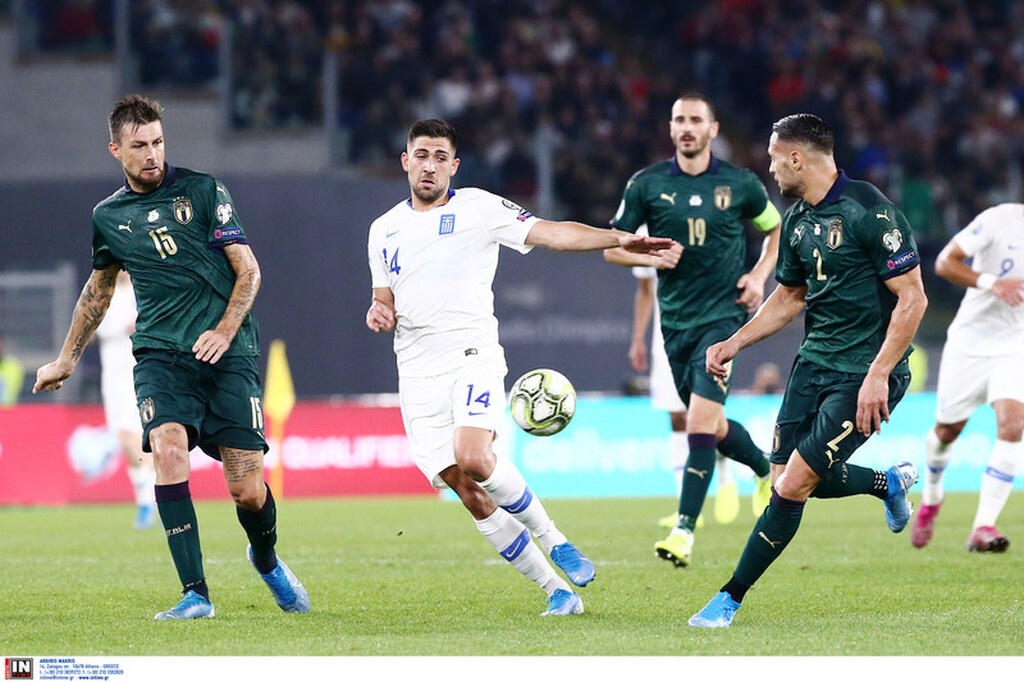 Ιταλία-Ελλάδα 2-0: Τη λύγισε το πέναλτι και ηττήθηκε (photos)