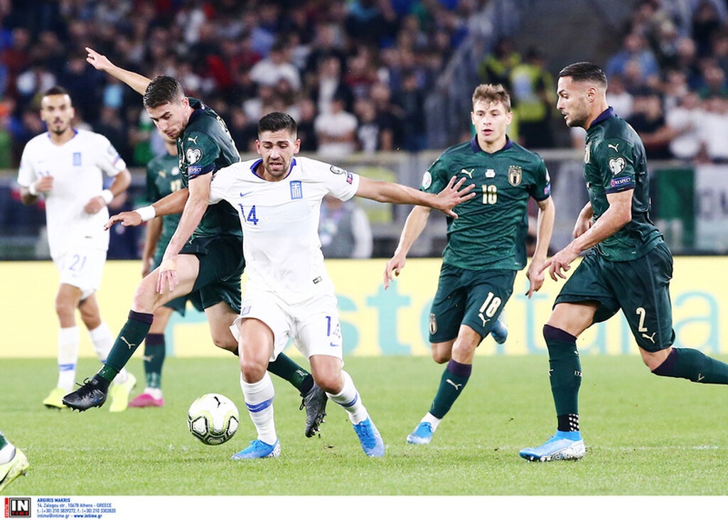 Ιταλία-Ελλάδα 2-0: Τη λύγισε το πέναλτι και ηττήθηκε (photos)