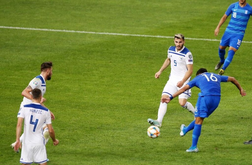 Ελλάδα – Βοσνία: Το παρθενικό γκολ του Παυλίδη και η ισοφάριση (videos+photos)