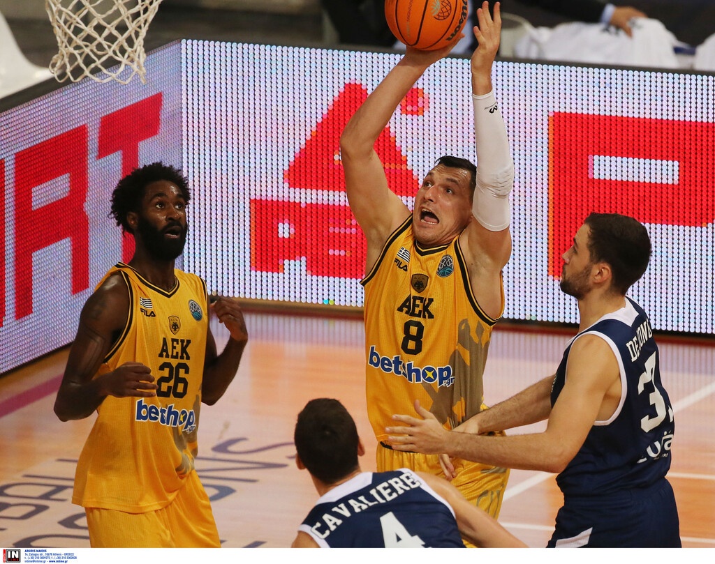ΑΕΚ – Ορτέζ 102-82: Κιτρινόμαυρη καταιγίδα!