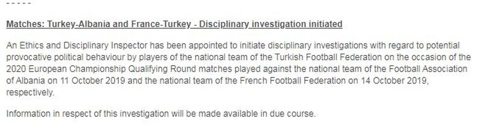 Πειθαρχική έρευνα της UEFA για τον στρατιωτικό χαιρετισμό των Τούρκων (photos)