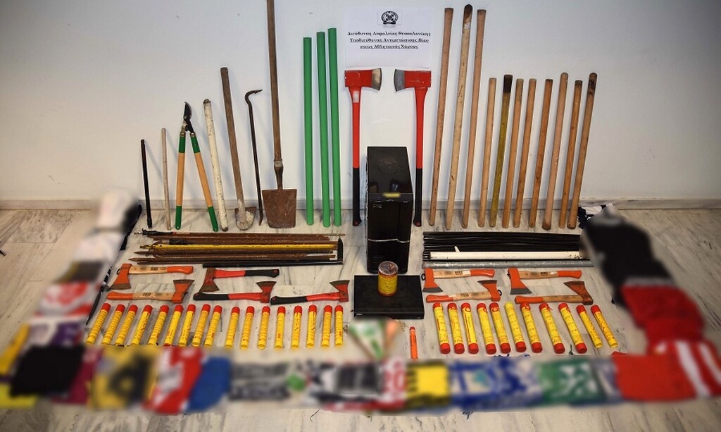 Σοκάρουν τα ευρήματα στους συνδέσμους του Άρη και του ΠΑΟΚ (photos)