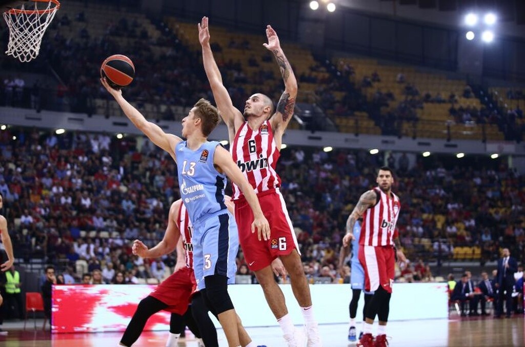 Η βαθμολογία της Euroleague μετά την ήττα του Ολυμπιακού από τη Ζενίτ (photos)