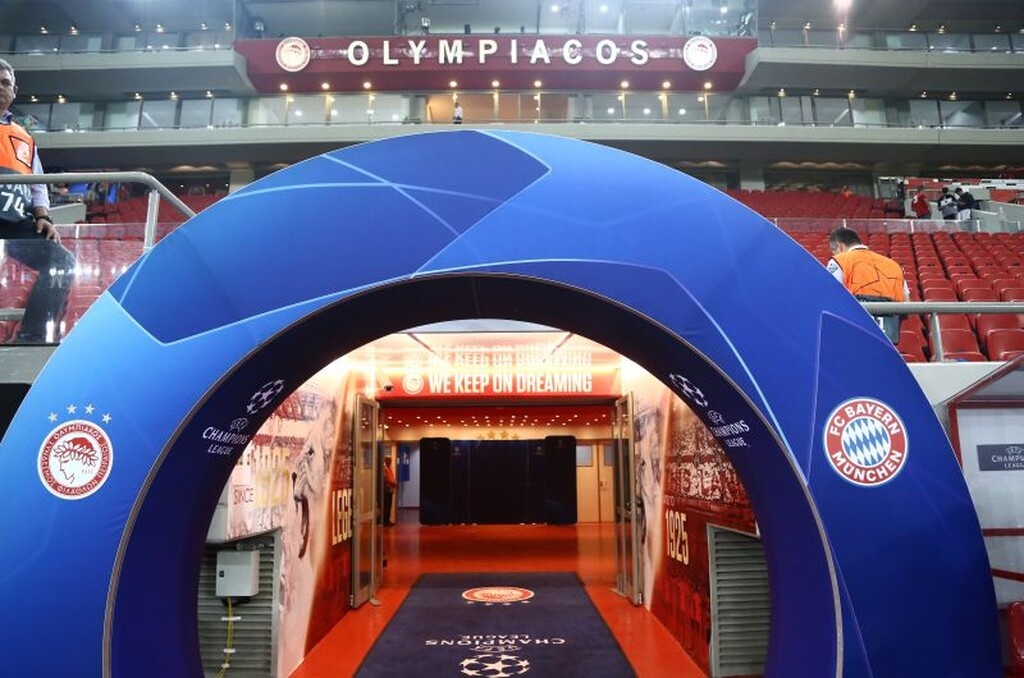 Ολυμπιακός – Μπάγερν Μονάχου: Οι ενδεκάδες του αγώνα (photos)