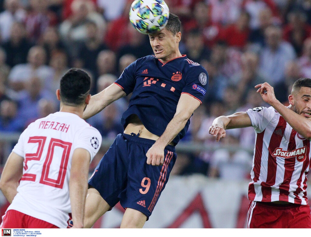 Ολυμπιακός-Μπάγερν Μονάχου: Η απάντηση του Λεβαντόφσκι (video+photos)