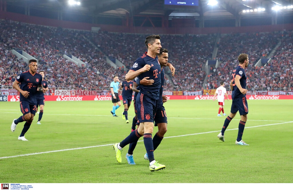 Ολυμπιακός-Μπάγερν Μονάχου: Ο Λεβαντόφσκι ξαναχτύπησε και έκανε την ανατροπή (video+photos)