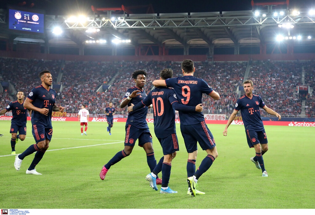 Ολυμπιακός-Μπάγερν Μονάχου: Ο Λεβαντόφσκι ξαναχτύπησε και έκανε την ανατροπή (video+photos)