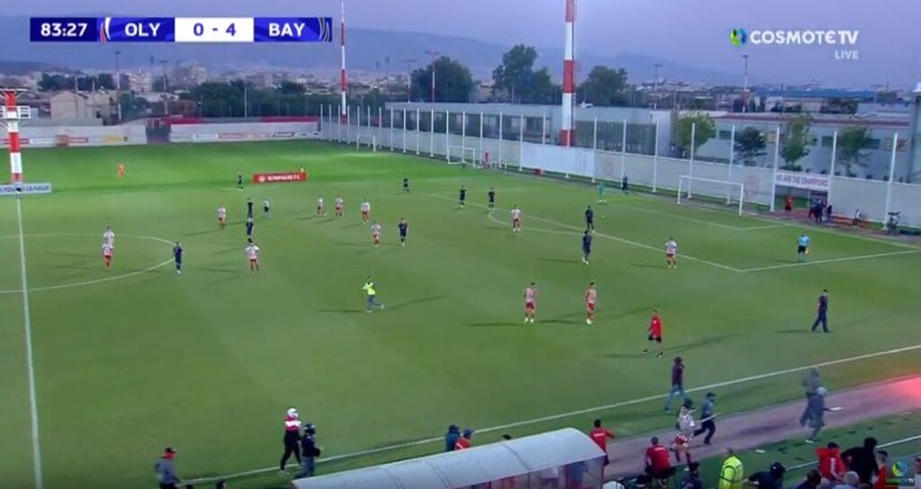 «Ντου» κουκουλοφόρων στο Ολυμπιακός – Μπάγερν για το Youth League! (photos+video)