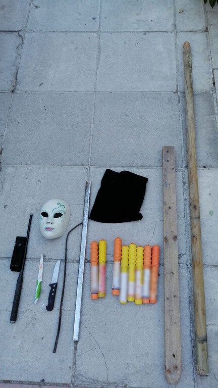 Συνελήφθη 31χρονος για τα επεισόδια στο Ρέντη – «Οπλοστάσιο» το σπίτι του! (photos)