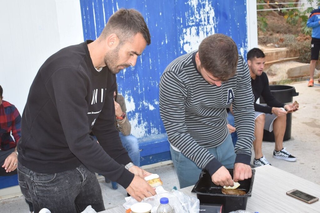 ΠΑΕ Χανιά: Προπονήθηκαν και μετά... έψησαν!
