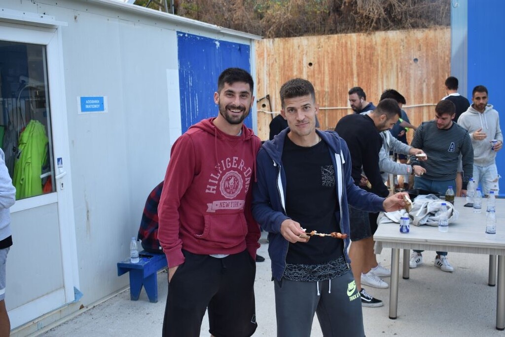 ΠΑΕ Χανιά: Προπονήθηκαν και μετά... έψησαν!