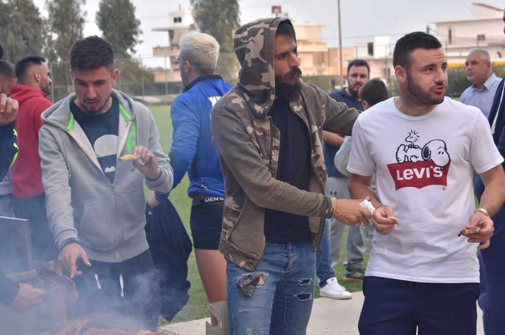 ΠΑΕ Χανιά: Προπονήθηκαν και μετά... έψησαν!