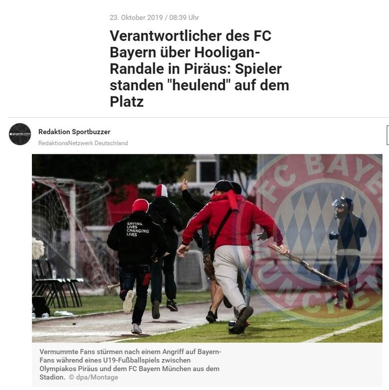 Διευθυντής των ακαδημιών της Μπάγερν: «Αυτό που ζήσαμε ήταν πόλεμος»