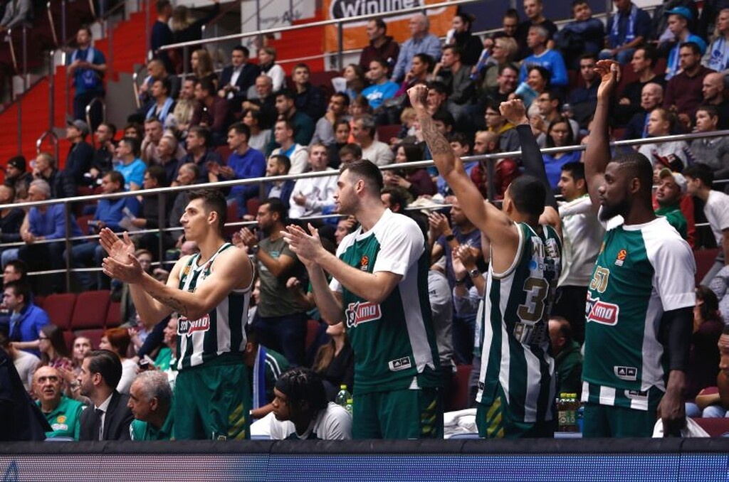 Η βαθμολογία της Euroleague μετά τη νίκη του Παναθηναϊκού στη Ρωσία