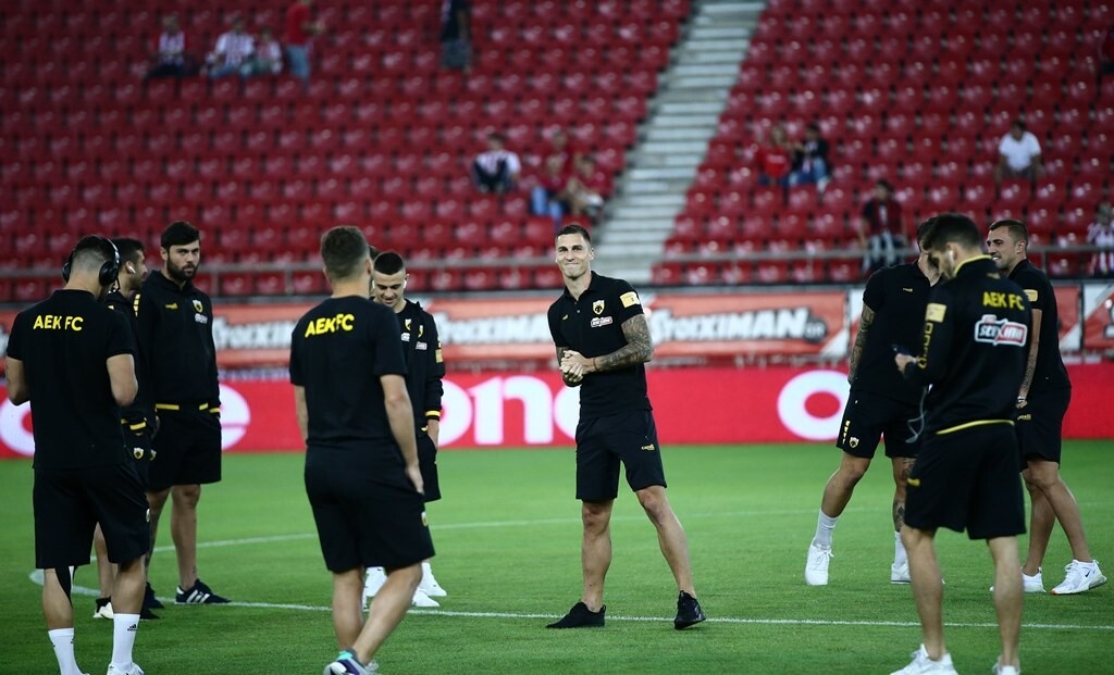 Ολυμπιακός-ΑΕΚ: Με αυτούς θα παίξει η Ένωση (photos)