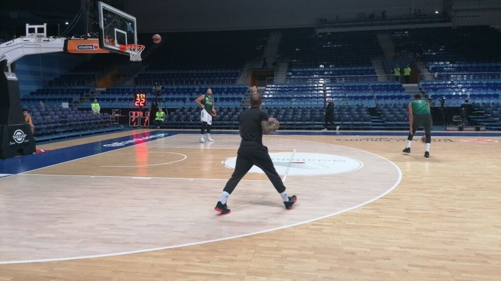 Χίμκι – Παναθηναϊκός ΟΠΑΠ: «Ζεσταίνονται» οι «πράσινοι» (videos+photos)