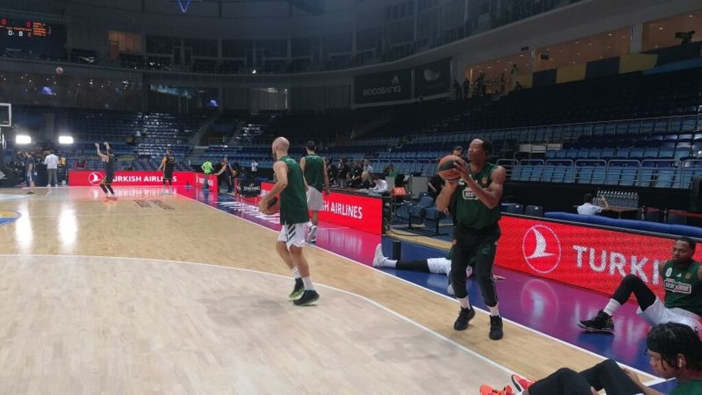 Χίμκι – Παναθηναϊκός ΟΠΑΠ: «Ζεσταίνονται» οι «πράσινοι» (videos+photos)