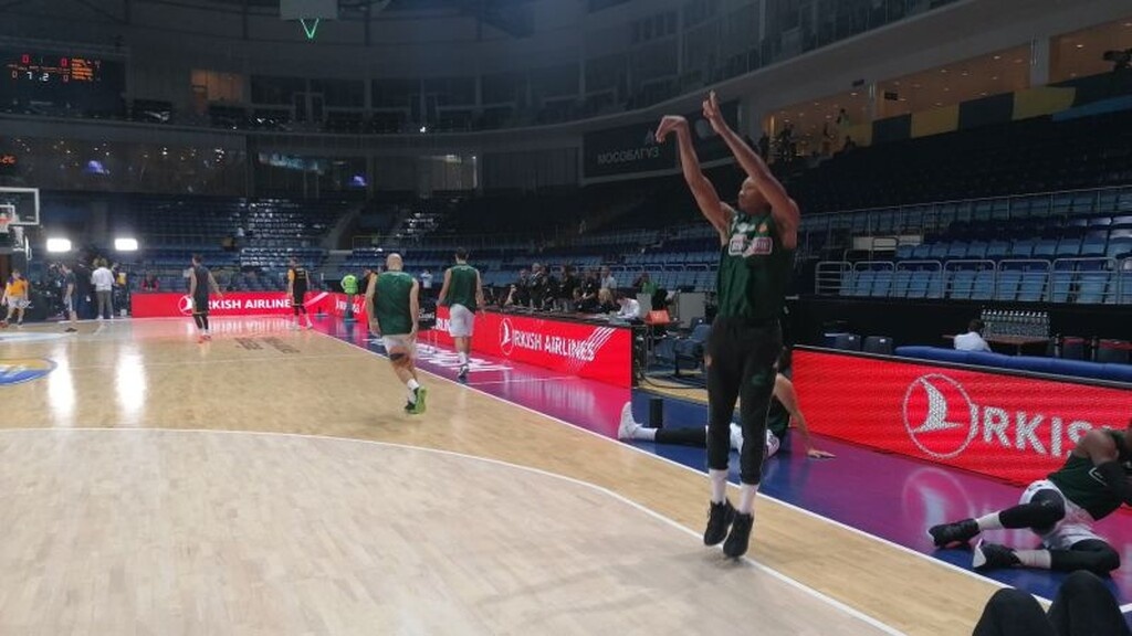 Χίμκι – Παναθηναϊκός ΟΠΑΠ: «Ζεσταίνονται» οι «πράσινοι» (videos+photos)