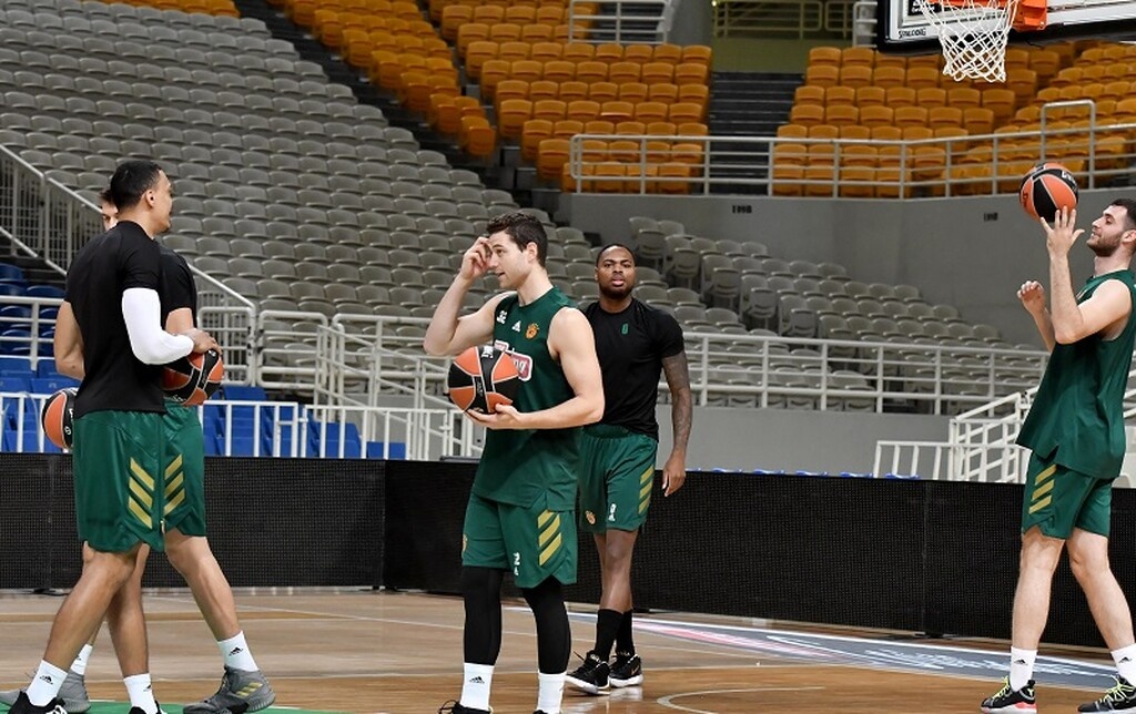 Παναθηναϊκός ΟΠΑΠ-Αναντολού Εφές: Η τελευταία προπόνηση πριν τη «μάχη» (photos)