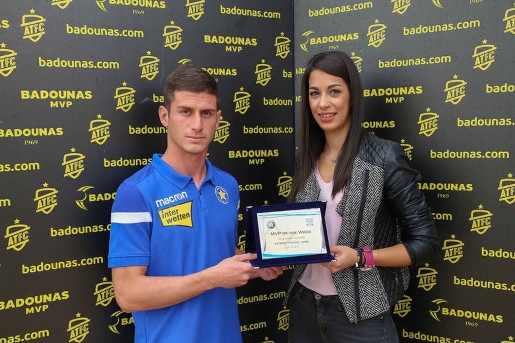 Αστέρας Τρίπολης: Η βράβευση του MVP Χρήστου Τασουλή (video+photos)