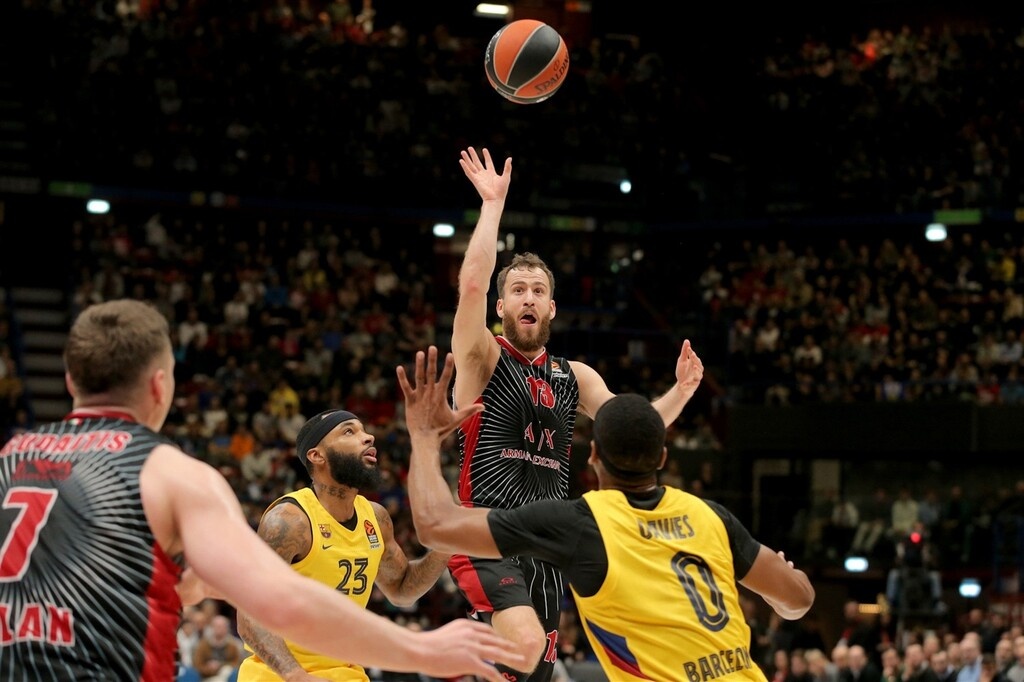 Αρμάνι Μιλάνο-Μπαρτσελόνα 83-70: Της σταμάτησε το αήττητο και έδειξε τα «δόντια» της (photos)