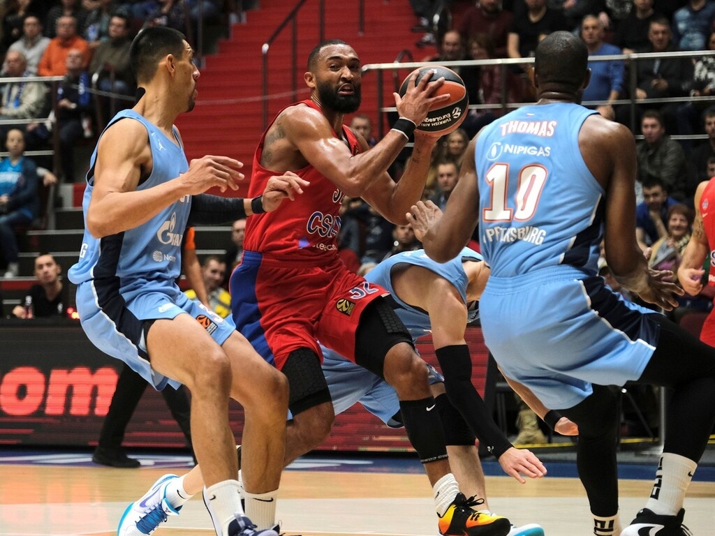 Ζενίτ-ΤΣΣΚΑ Μόσχας 70-87: Πάτησε «γκάζι» και νίκησε (photos)