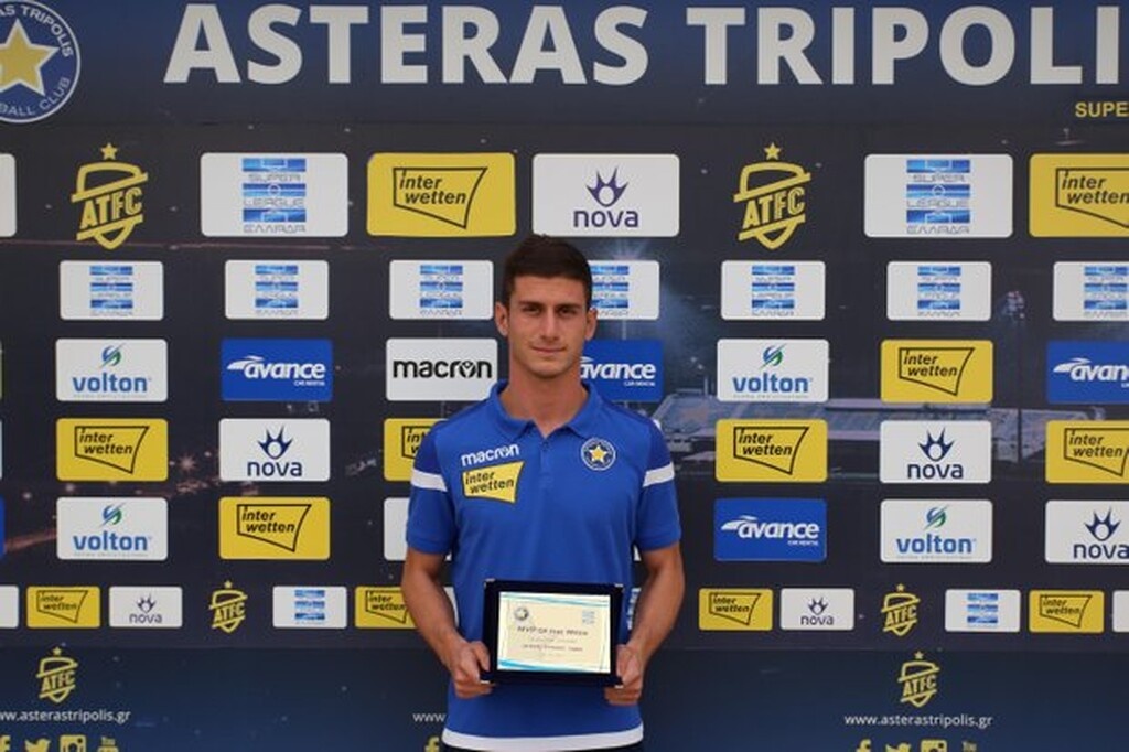 Αστέρας Τρίπολης: Η βράβευση του MVP Χρήστου Τασουλή (video+photos)