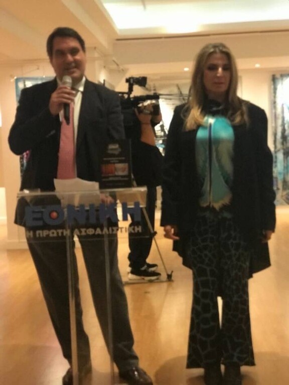 Εγκαινιάστηκε η έκθεση της Μίνας Παπαθεοδώρου Βαλυράκη και της Yumi Hogan