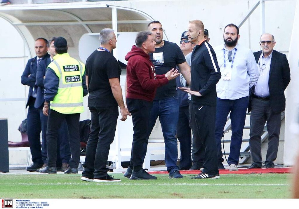 Έξαλλος ο Κούγιας με Κομίνη στο ΑΕΛ-ΟΦΗ - «Ντου», αποβολή και ανακοίνωση με... ΑΕΚ (photos)