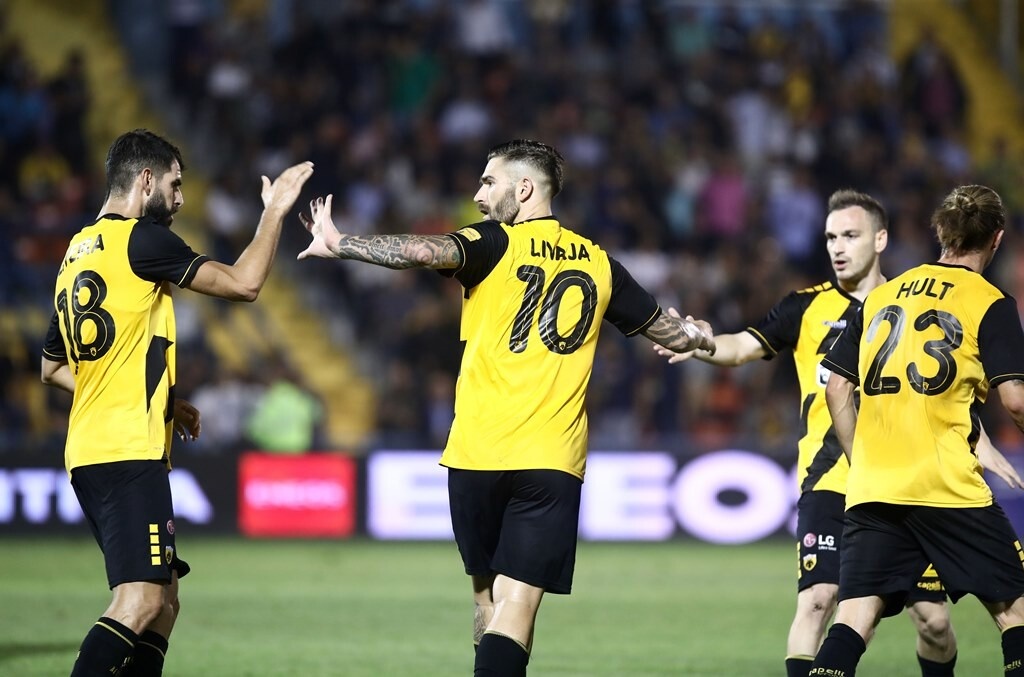 ΑΕΚ-Ατρόμητος: Η ενδεκάδα των «κιτρινόμαυρων» (photo)