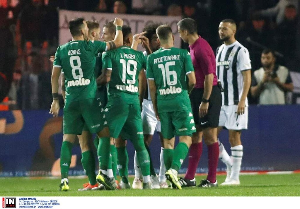 ΠΑΟΚ-Παναθηναϊκός 2-2: Ένταση με Δώνη στην Τούμπα (photos)