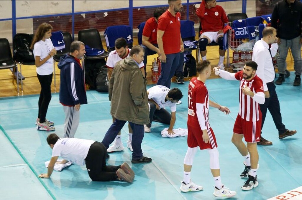 Επεισόδια στο ΠΑΟΚ-Ολυμπιακός: Η στιγμή της έντασης στην Πυλαία (video&photos)