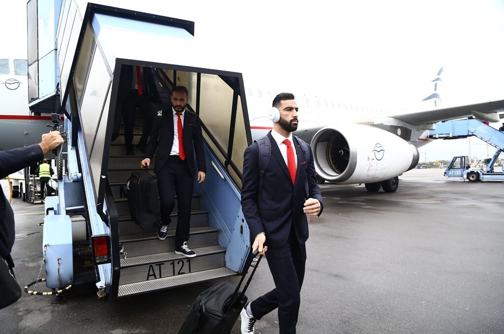 Ολυμπιακός: «Προσγειωθήκαμε στο Μόναχο» (photos+video)