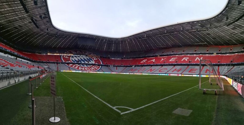 Μπάγερν Μονάχου-Ολυμπιακός: Η επιβλητική «Allianz Arena» (video+photos)