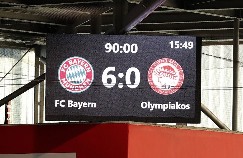 Μπάγερν-Ολυμπιακός 6-0: Κατέρρευσαν οι «ερυθρόλευκοι» Νέοι (photos)